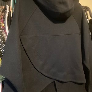 Nike running crop back hoodie